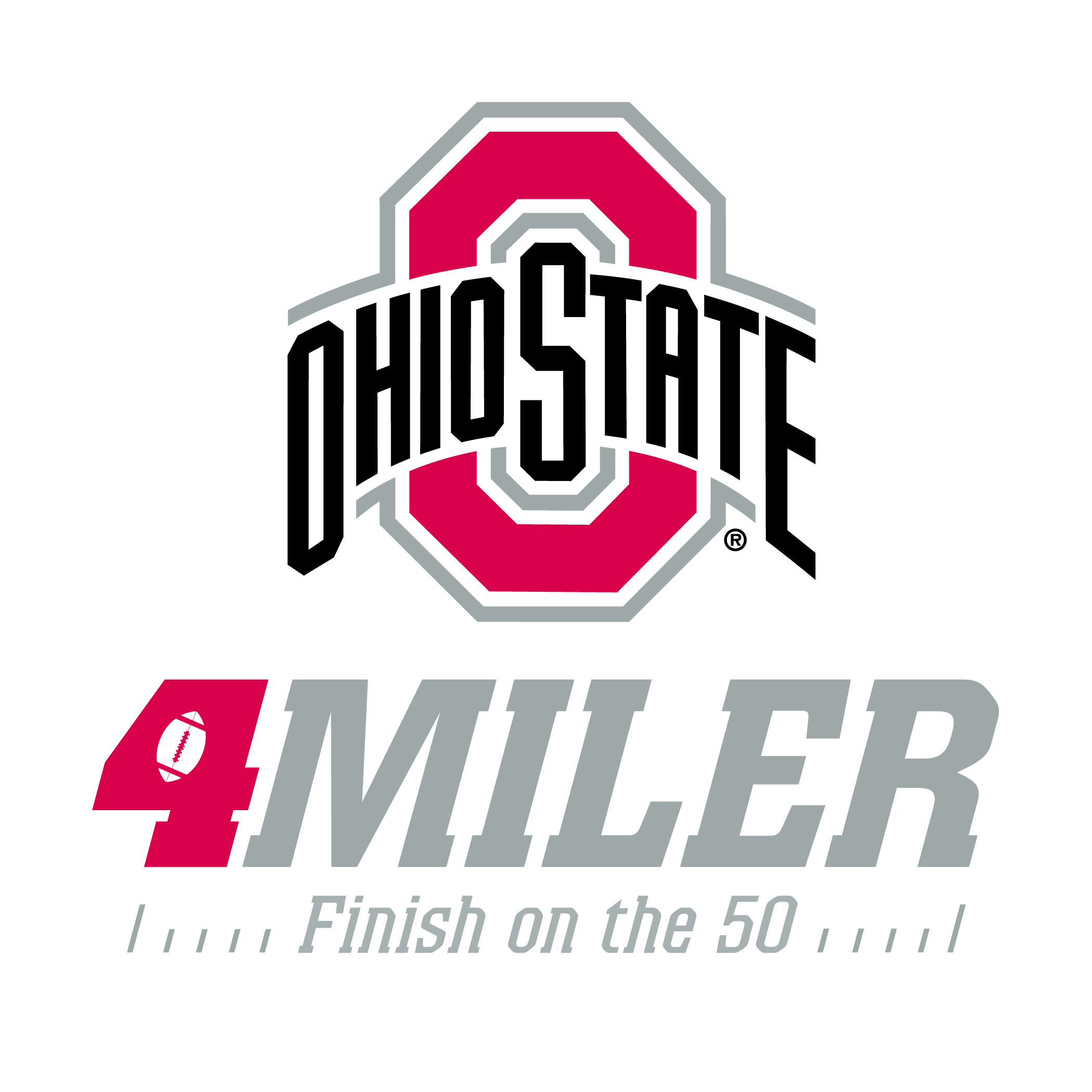 The Ohio State 4 Miler logo