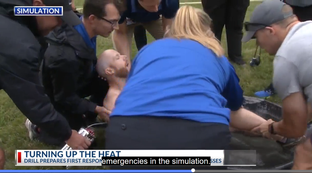 OhioHealth Sports Medicine & Columbus Division of Fire prepare to deal with heat-related illness